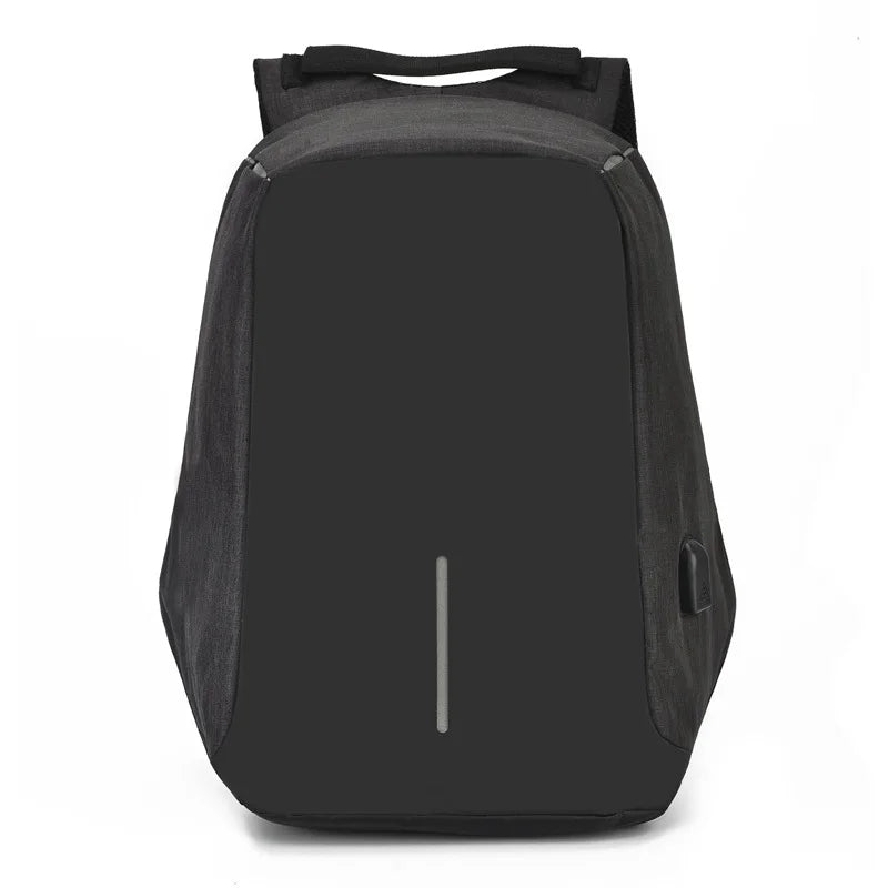 15 inch Unisex Solid Casual Backpack Anti Theft Backpack