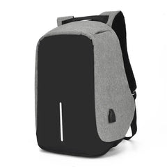 15 inch Unisex Solid Casual Backpack Anti Theft Backpack