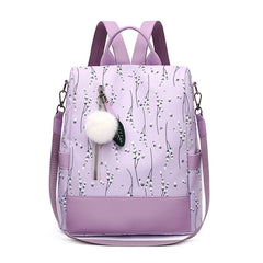 Printed School Bags for Teen Girls Backpacks Flower Print Women Backpacks