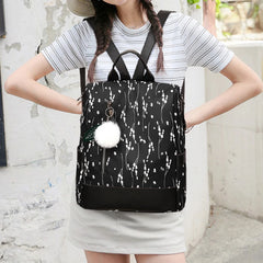 Printed School Bags for Teen Girls Backpacks Flower Print Women Backpacks