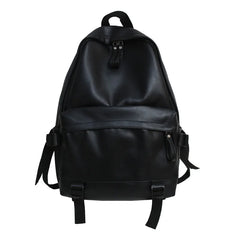 Large Leather Backpack for School Girls