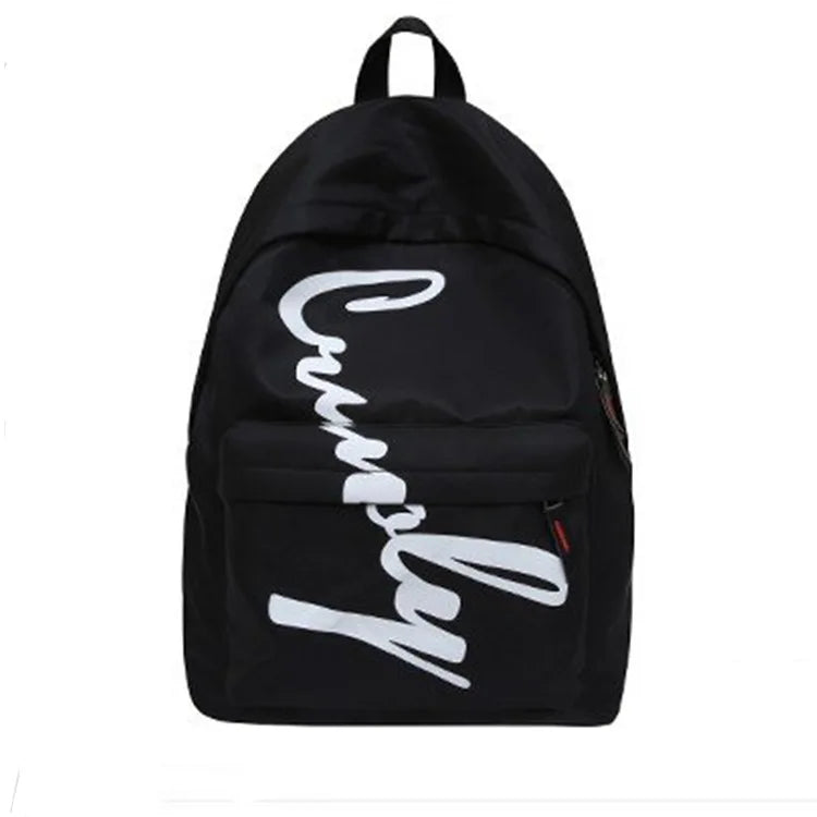 Large-capacity Couples Bag College High School Student Schoolbag