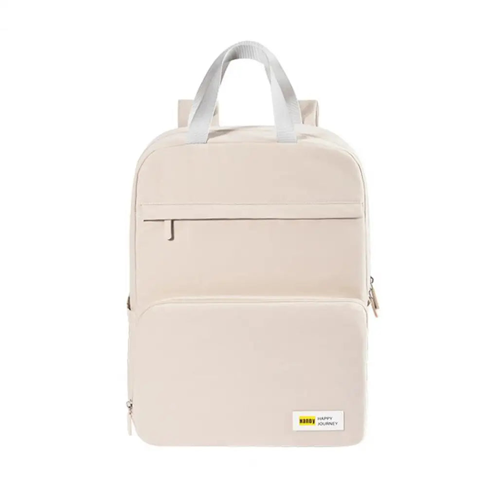 Multiple Pockets Zipper Backpack Casual Foldable School Bag