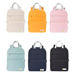 Multiple Pockets Zipper Backpack Casual Foldable School Bag