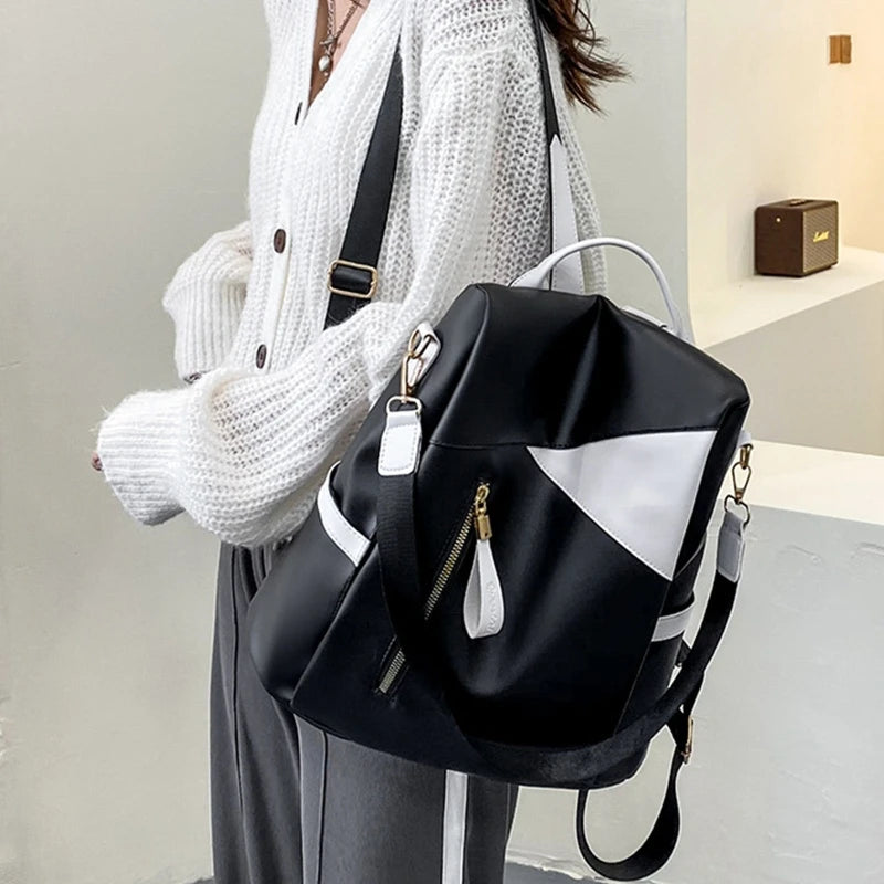 Backpack Purse for Women Anti-theft Casual Convertible Ladies Shoulder Bag