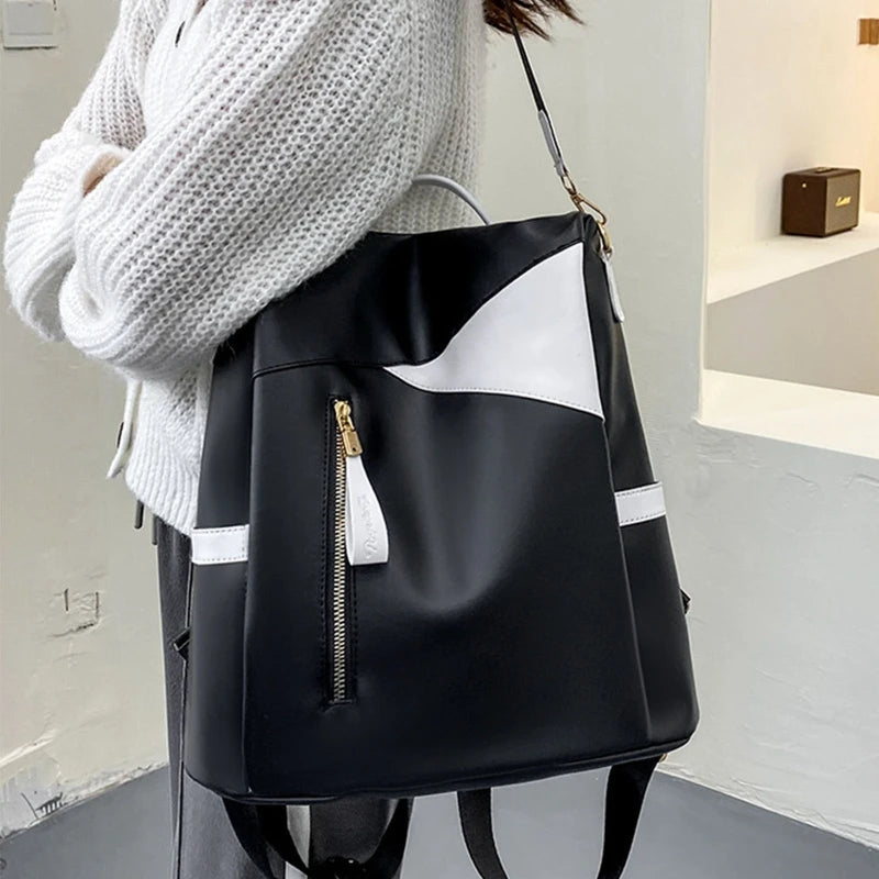 Backpack Purse for Women Anti-theft Casual Convertible Ladies Shoulder Bag
