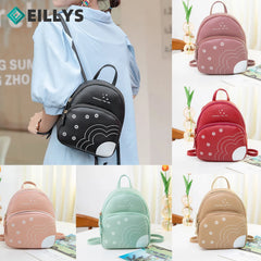 Women Pu Leather Shoulder Bag For Teenage Girls Kids Small Bagpack