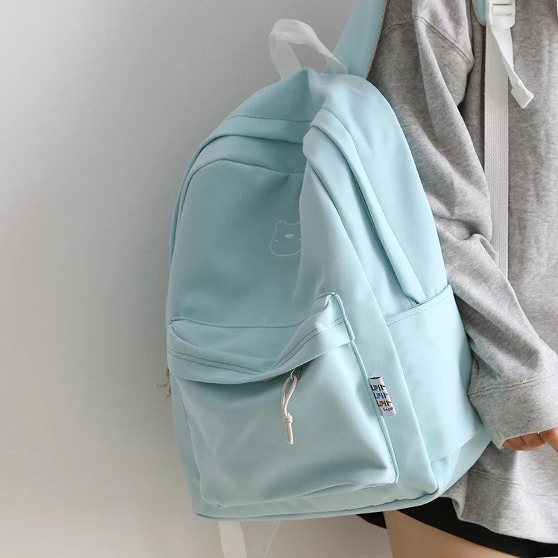 Large Capacity Female Backpack for School Boys