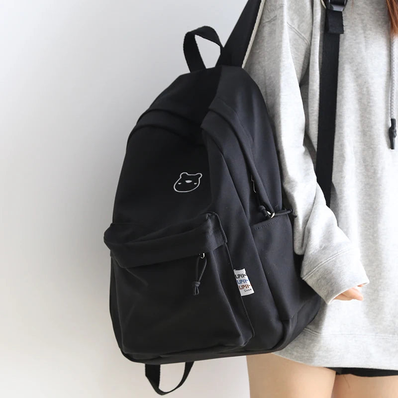 Large Capacity Female Backpack for School Boys