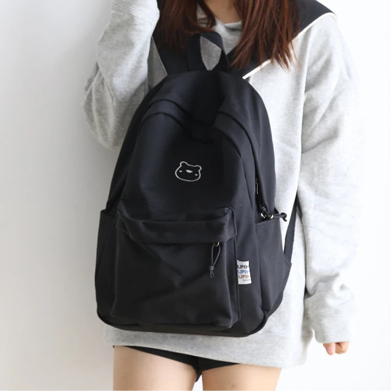 Large Capacity Female Backpack for School Boys