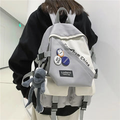 Versatile Large Capacity Backpack for Middle and High School Students