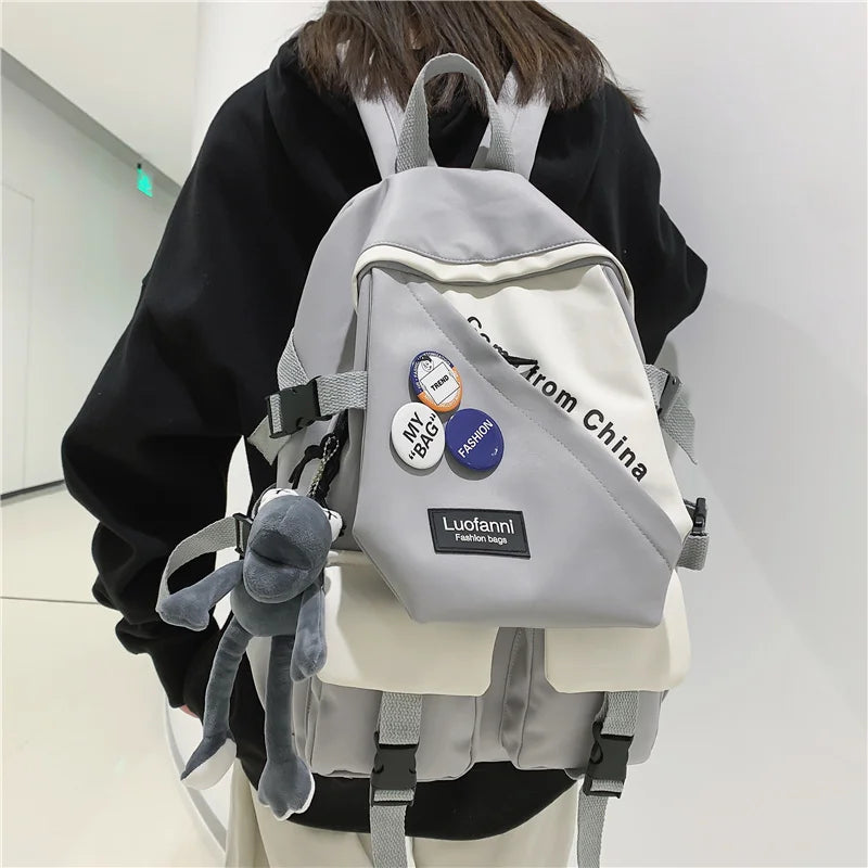 Versatile Large Capacity Backpack for Middle and High School Students