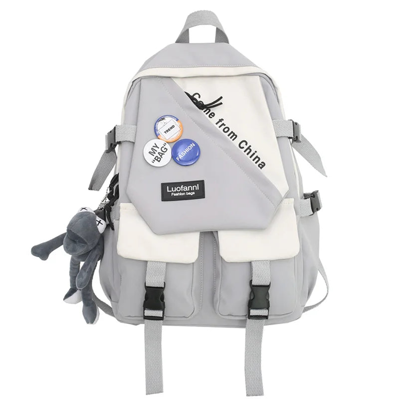 Versatile Large Capacity Backpack for Middle and High School Students