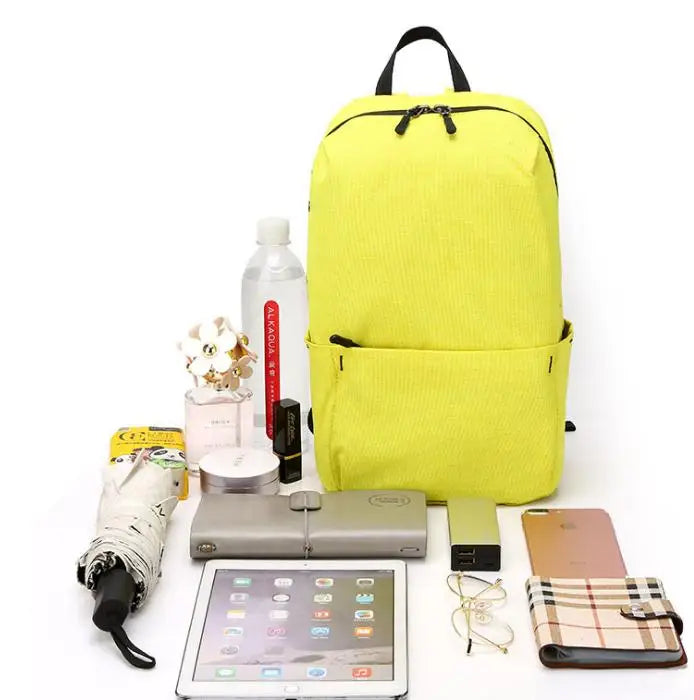 Lightweight Student Backpack, Men and Women, LOGO Design