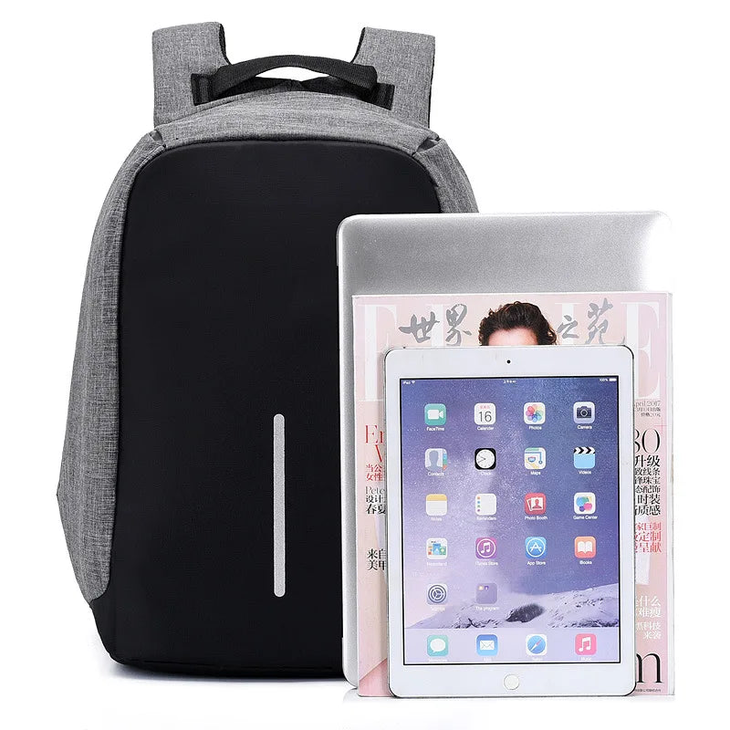 15.6-inch Anti-Theft Business Travel Backpack with USB Charging Port