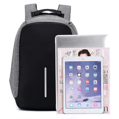 15.6-inch Anti-Theft Business Travel Backpack with USB Charging Port