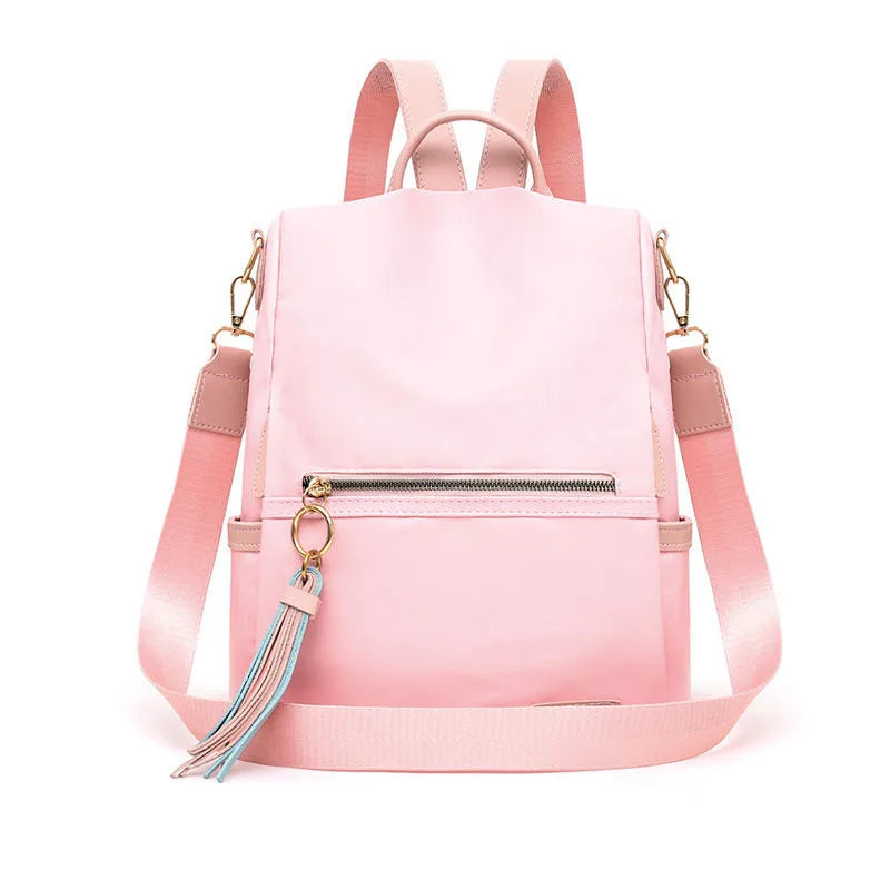 Waterproof School Bags for Girls Patchwork Backpack