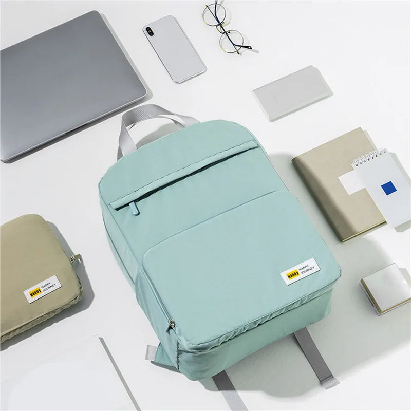Women College School Bag 17.5?? /15.6?? Laptop Backpack USB Port