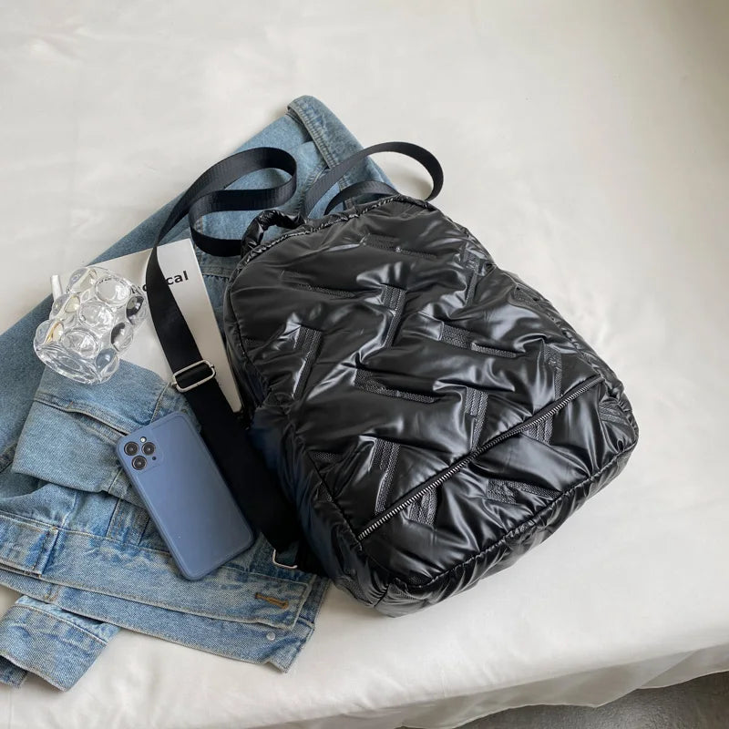 Women's Winter Backpack Rucksack High School Book Bag