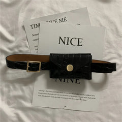 Crocodile Pattern Bag Strap Accessories for Women