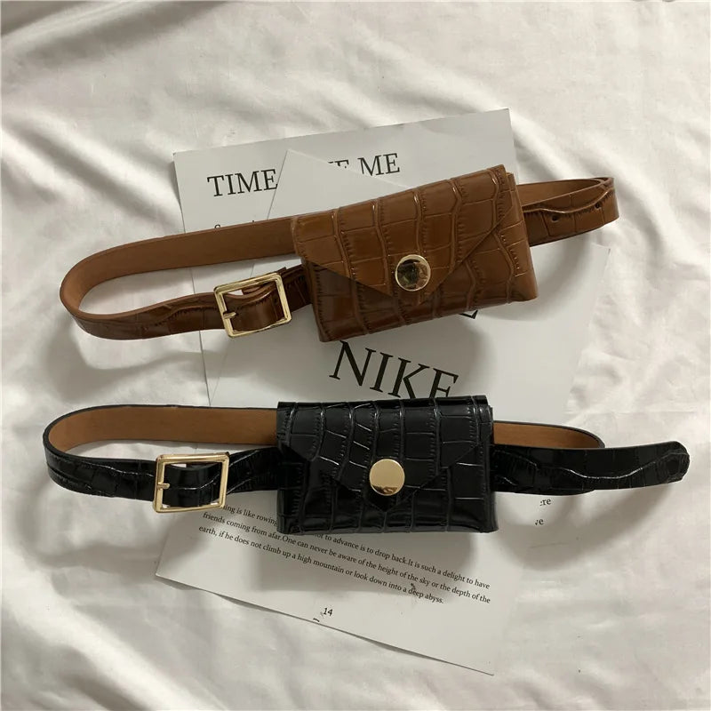 Crocodile Pattern Bag Strap Accessories for Women