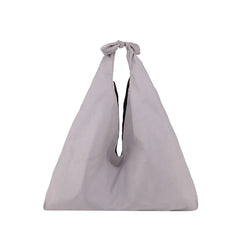 Women's Large-capacity Hand Bag Solid Casual Texture Shopping Bag