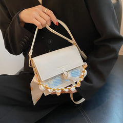 Women's One-shoulder Messenger Bag Student Ins Square Bag