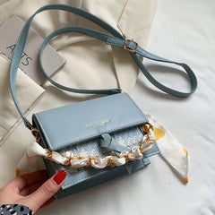 Women's One-shoulder Messenger Bag Student Ins Square Bag