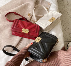 Diamond Lattice Bag for Women Girls - Sac A Main Femme