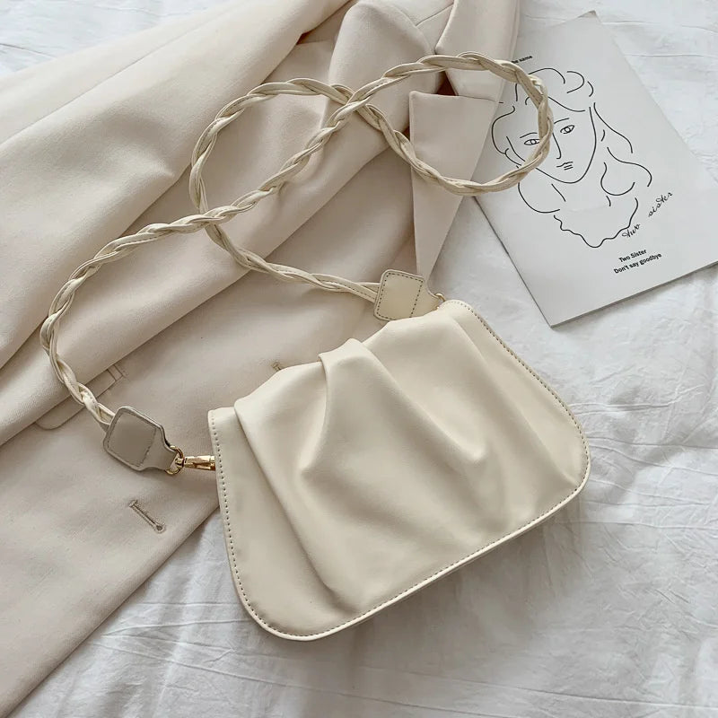 Luxury Handbags Niche Cloud Bag Fairy Fold Armpit Bag Single Shoulder Bag