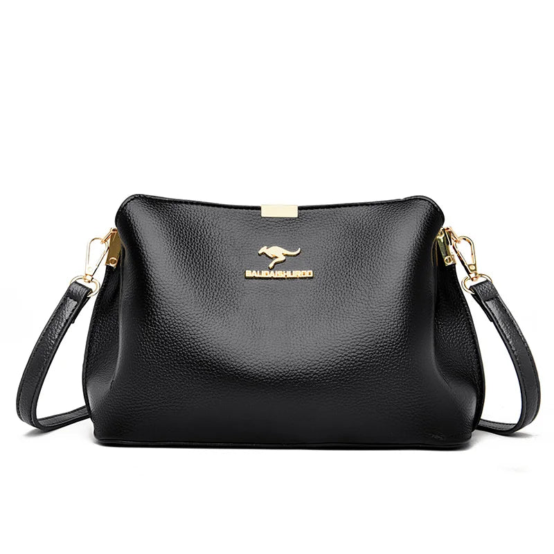 Leather Shoulder Bags for Women Purses and Handbag Cross Body Bag