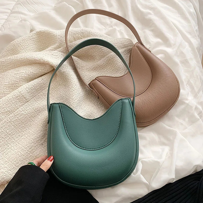 Retro Vintage Leather Shoulder Bag for Women