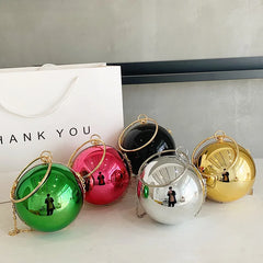 Acrylic Transparent Crossbody Bag Women Party Evening Purse Ring Handle Handbag
