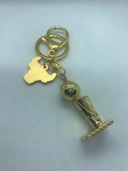 Basketball Mini Trophy Keychain Team Championship Fans Gift Bag Ornaments