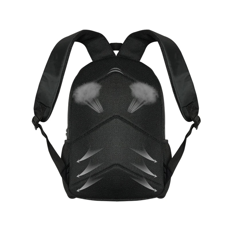Basketball Print Men Backpack Large Capacity Bag For Travel Casual Sport