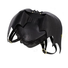 Punk Style Bat Wing Backpack for Women Girl School Bag