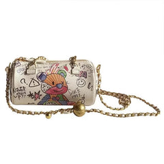 Bear Graffiti Lady's Shoulder Bag for Women