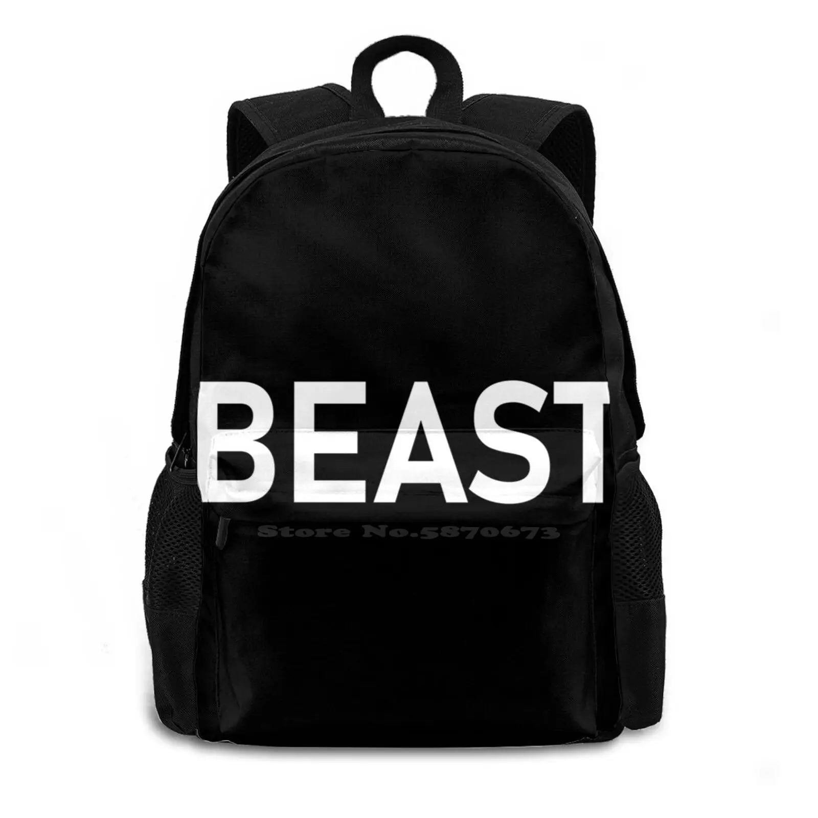 Beast Travel Laptop School Backpack Bag Beast