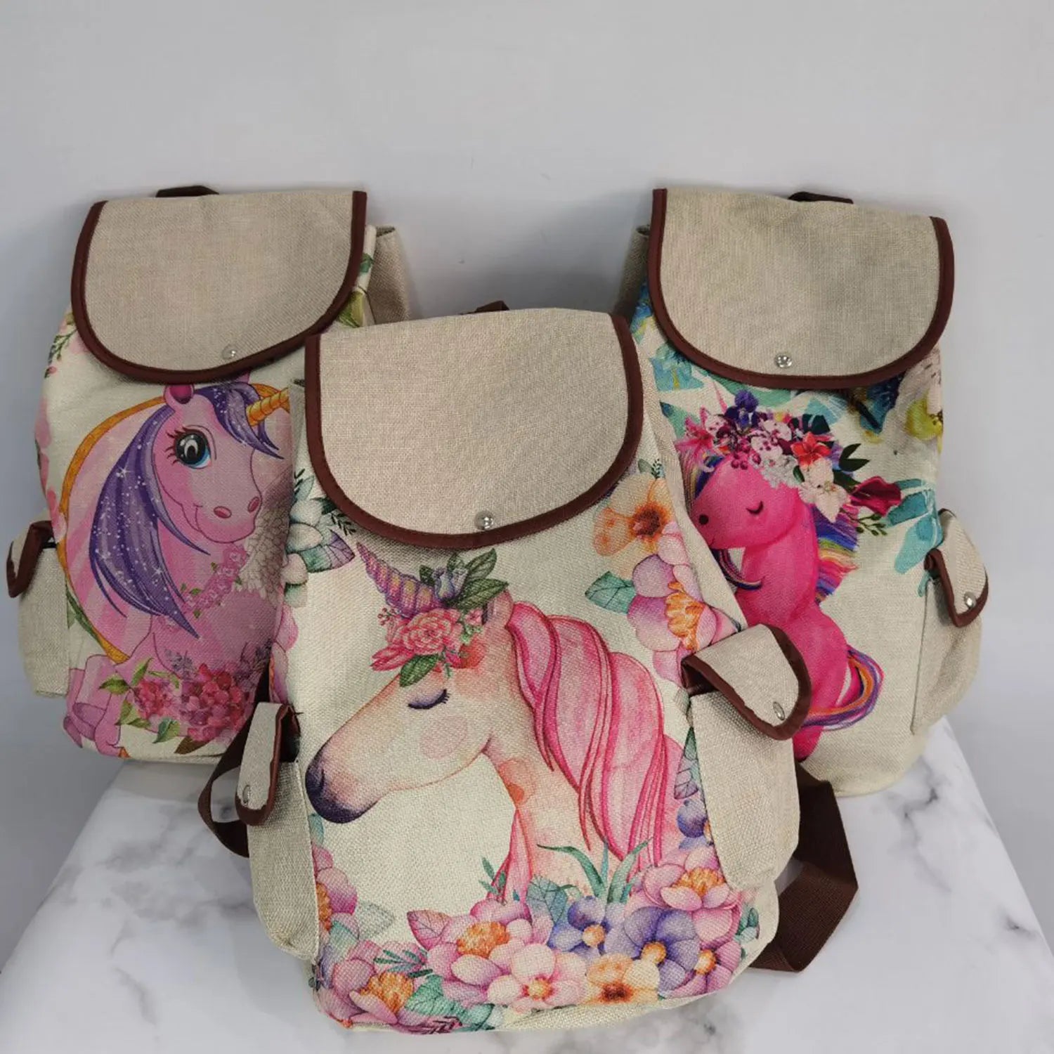 Butterfly Floral Women Backpack Large Capacity Storage Bags Gift