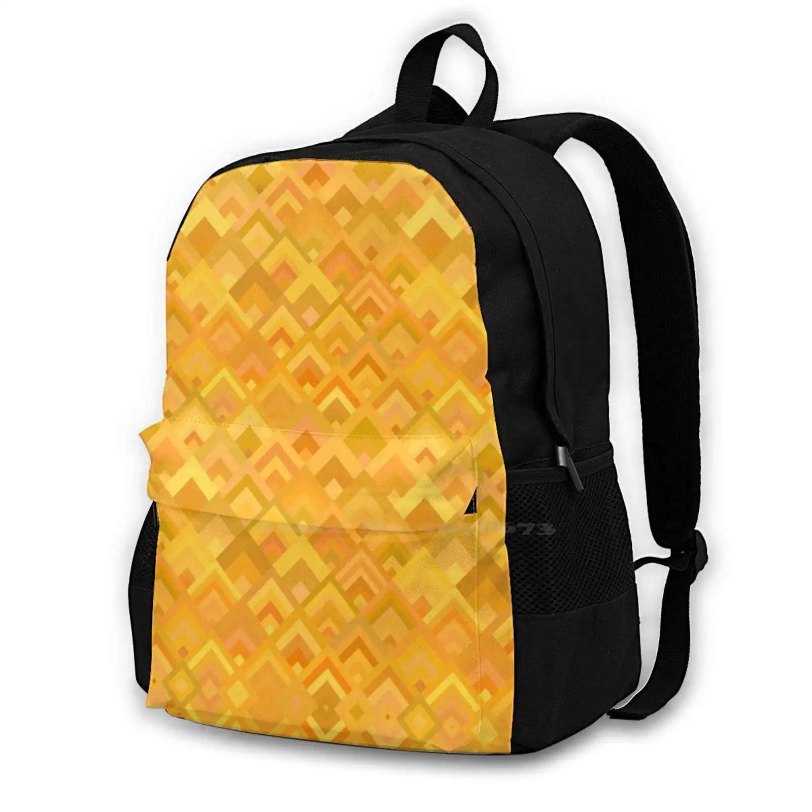 Floral Seamless Patterns Laptop School Bag for Teenage Girls