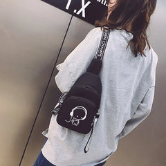 Women's Shoulder Bag Multifunction Crossbody Storage Chest Bag