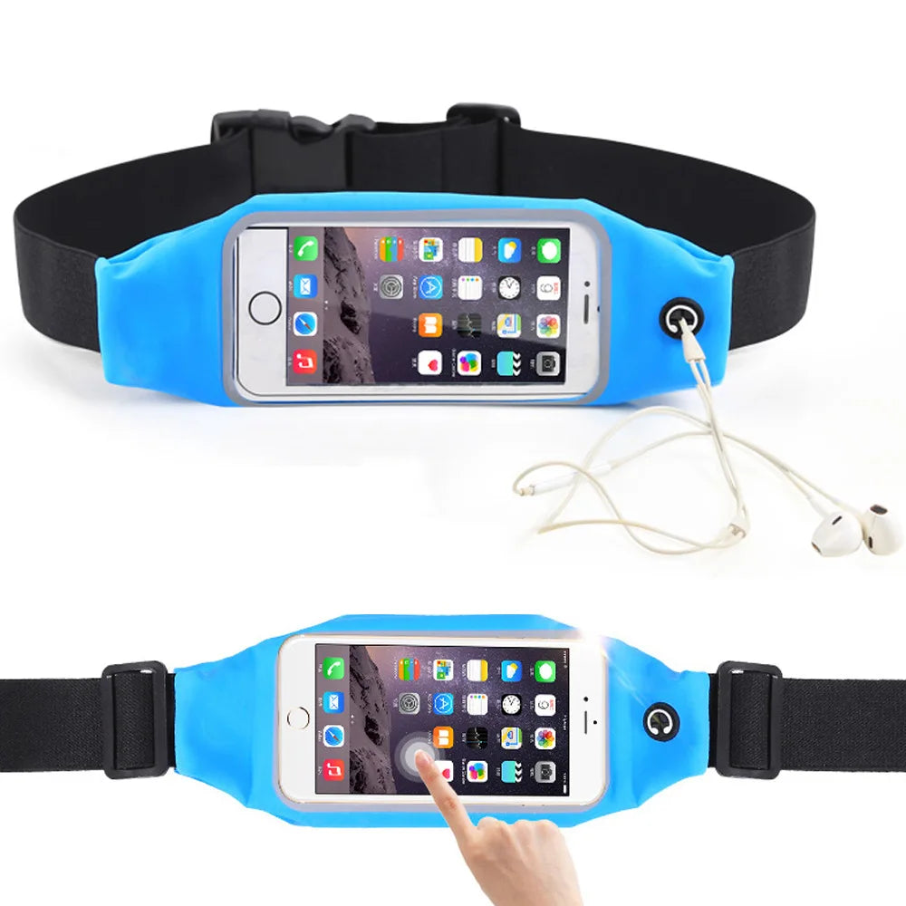 Touch Screen Belt Bag for Running Waterproof