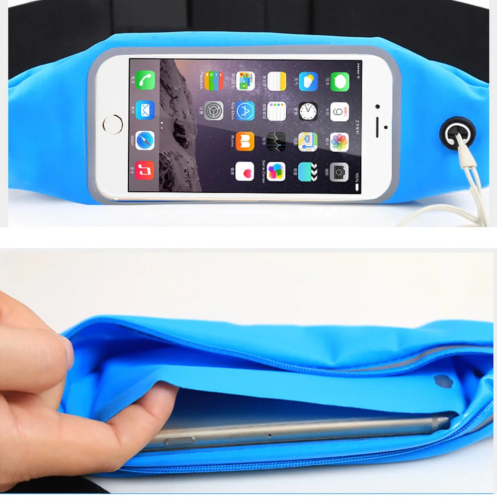 Touch Screen Belt Bag for Running Waterproof