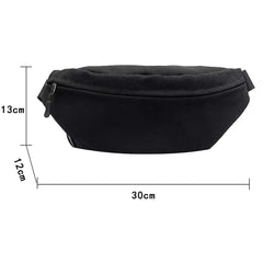 Canvas Shoulder Bag Women Outdoor Travel Organizer Fanny Pack