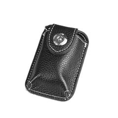 Leather Key Holder Wallet Magnetic Snap Organizer Case Bag