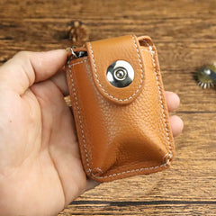 Leather Key Holder Wallet Magnetic Snap Organizer Case Bag