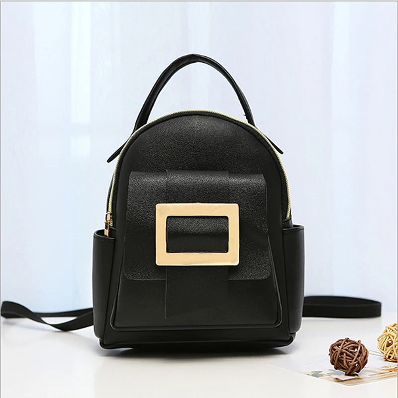 Big Capacity Women Backpack with Matching Small Backpack