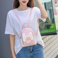 Big Capacity Women Backpack with Matching Small Backpack