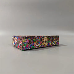 Colorful Glitter Acrylic Box Bag Shoulder Wedding Purse
