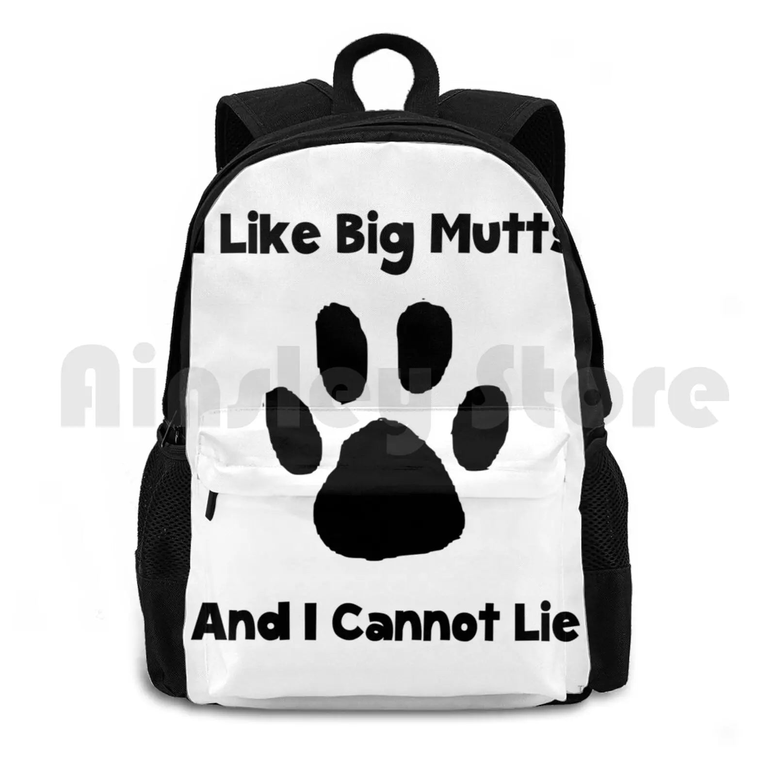 Funny Dog Hiking Backpack Waterproof Camping Travel M